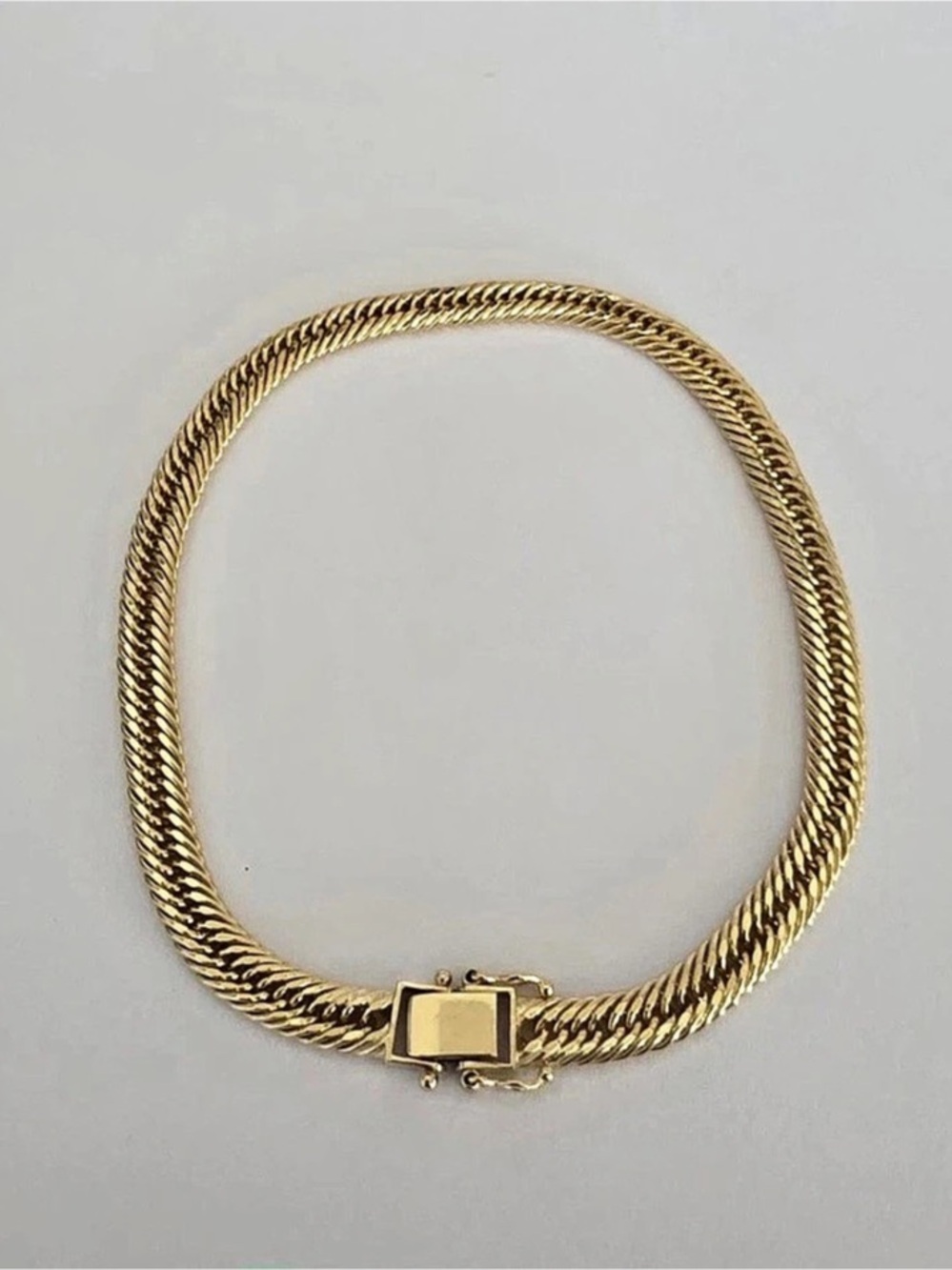 18K Real Gold Japan Style Bracelet “8